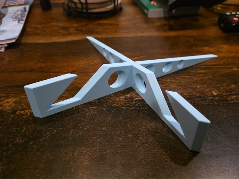 Vertical Laptop Stand, closed or open.