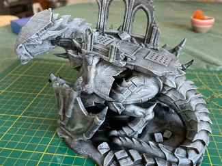 Dragon for Trench Crusade scenario