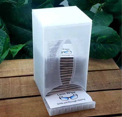 Zeiss Lens Wipes Dispenser(wider opening no mount)