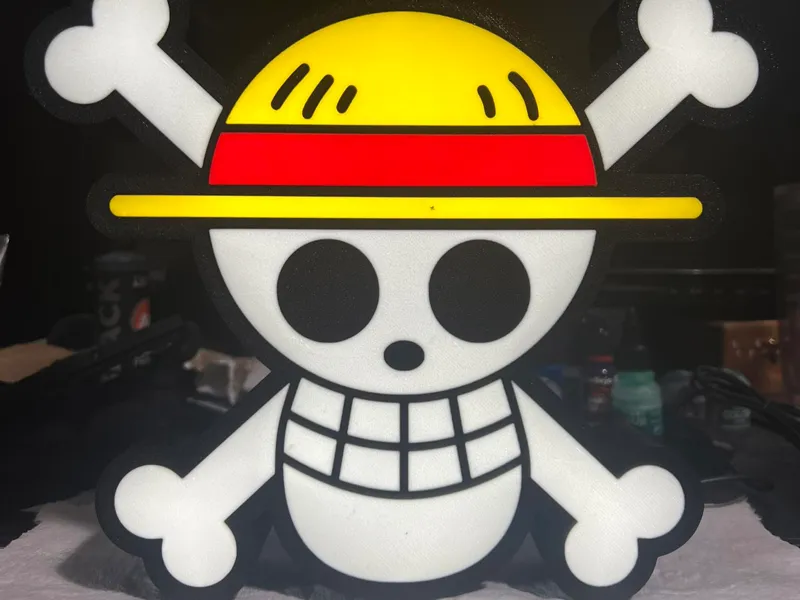 One Piece Skull Lightbox