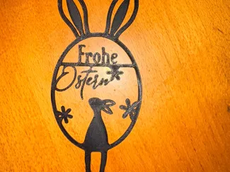 Oster Fensterdeko zum aufhängen