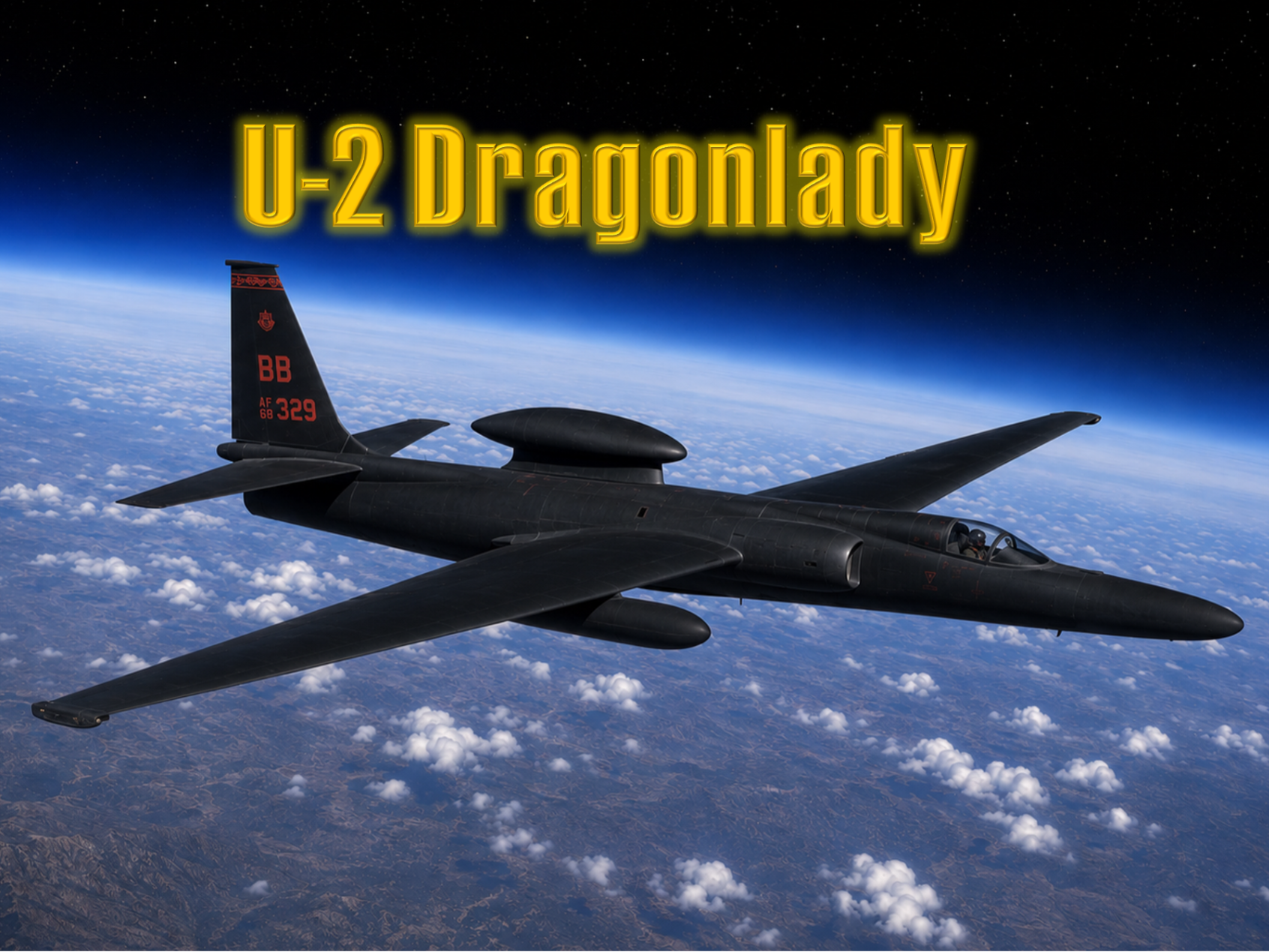 U-2 Dragonlady Spy Plane