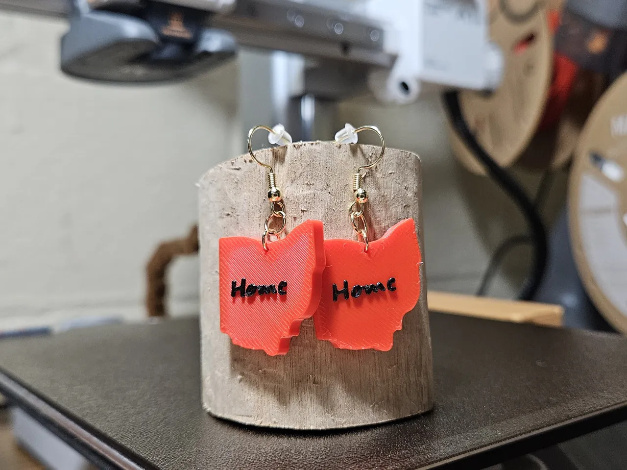 Ohio Home Earrings view 2