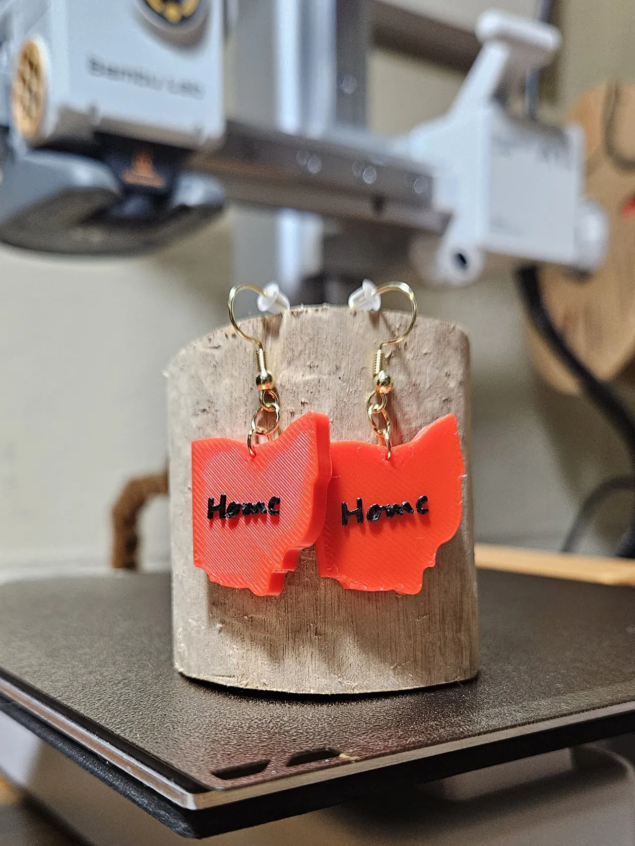 Ohio Home Earrings view 4