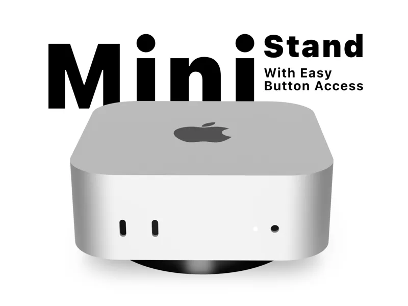 M4 Mac Mini Button / Stand