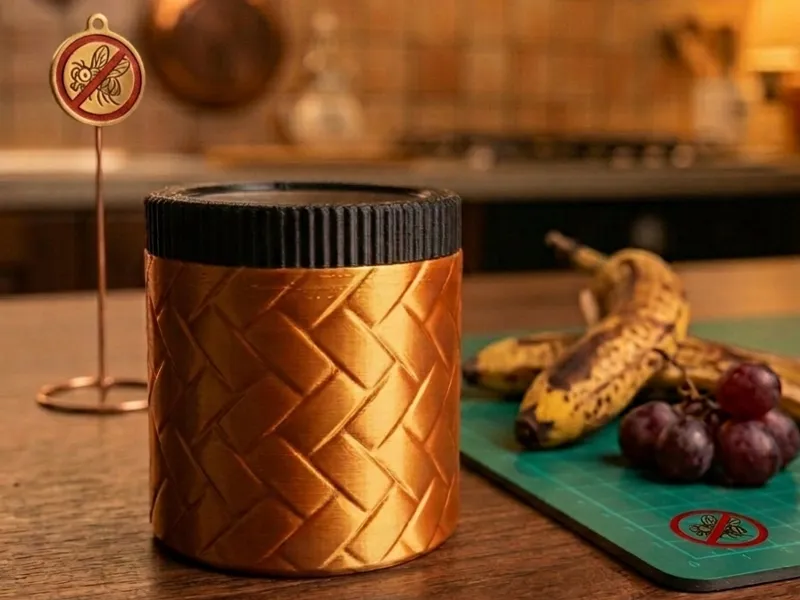 The Elegant Weaver - Fruit Fly Trap
