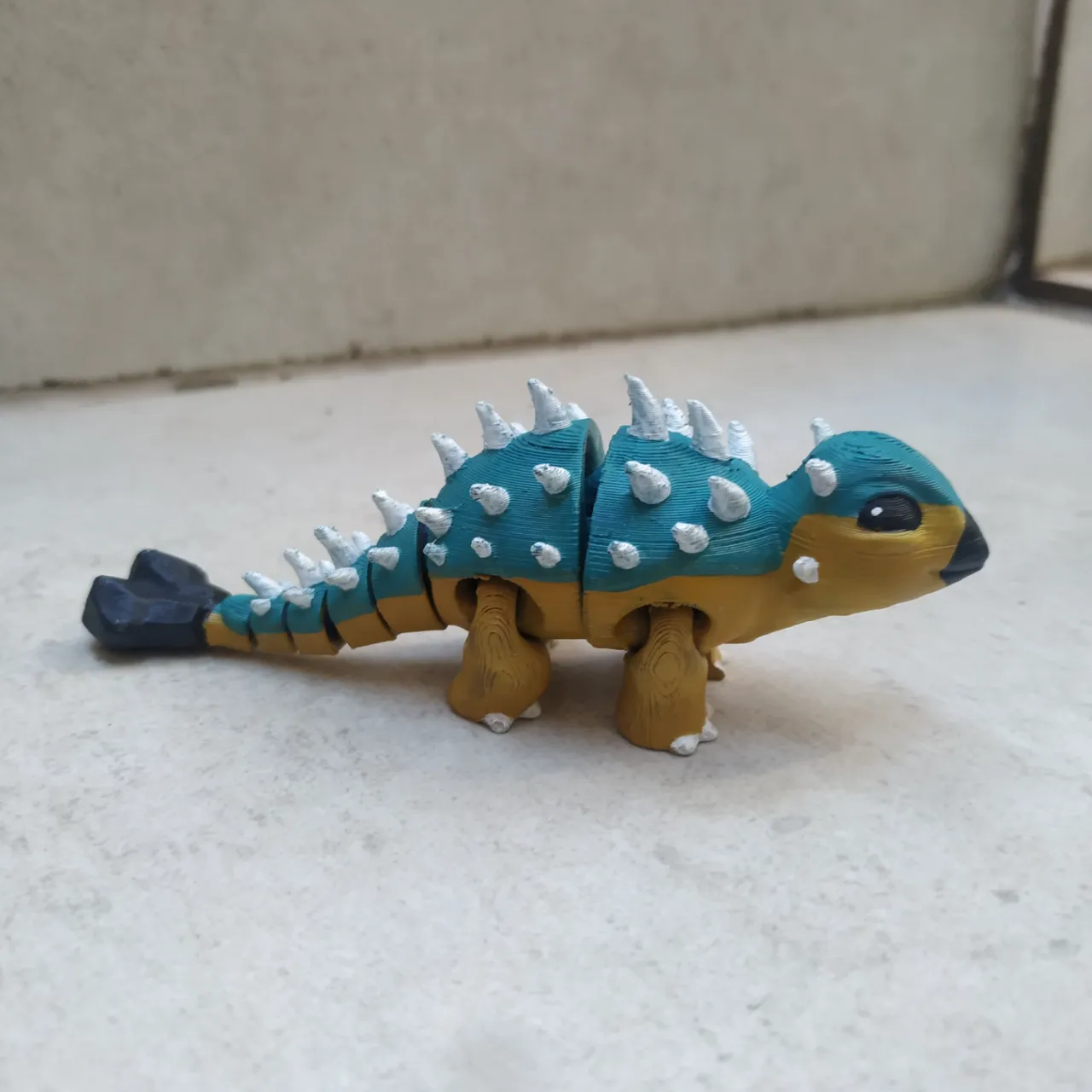 Articulated Baby Ankylosaurus view 4