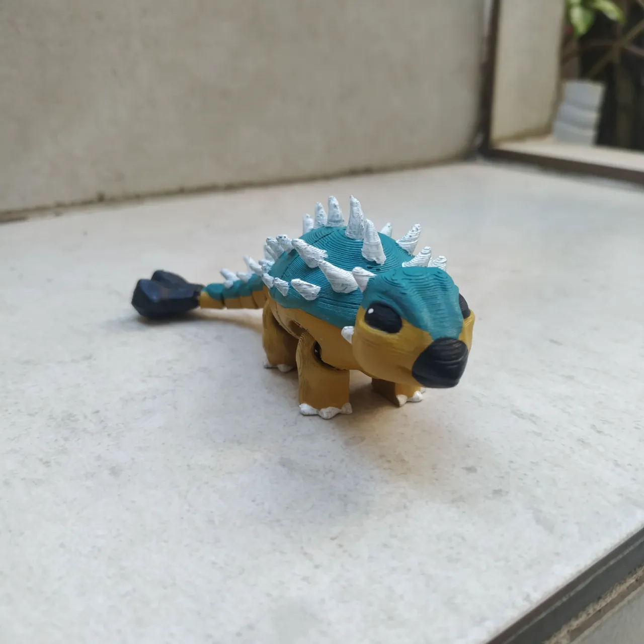 Articulated Baby Ankylosaurus view 3