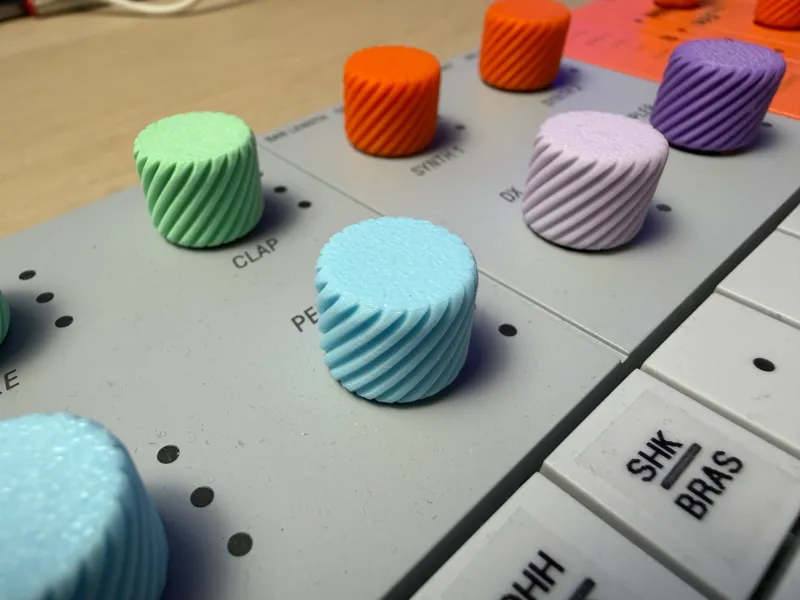 MCM Yamaha Seqtrak Knobs