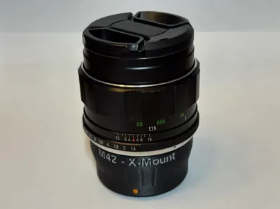M42 lens to Fuji X-mount adapter