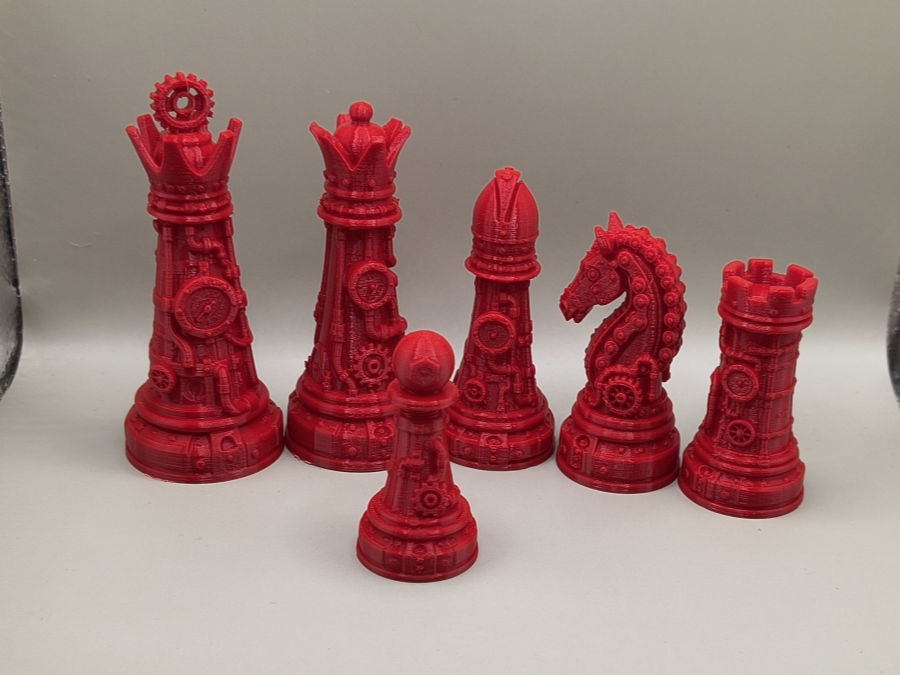 Wasteland Mechanic Chess Set