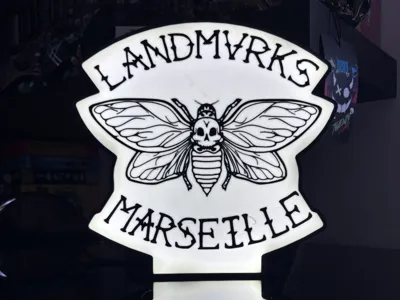 lampe landmarks / landmvrks lightbox
