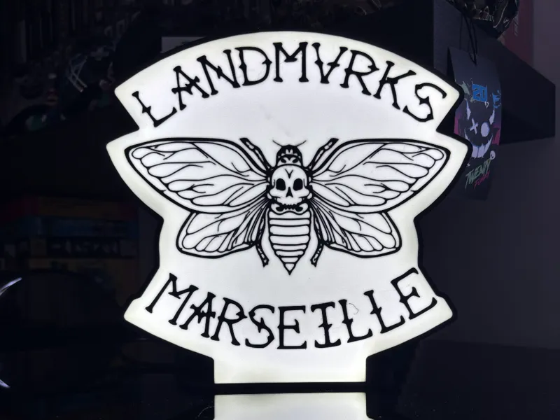 lampe landmarks / landmvrks lightbox