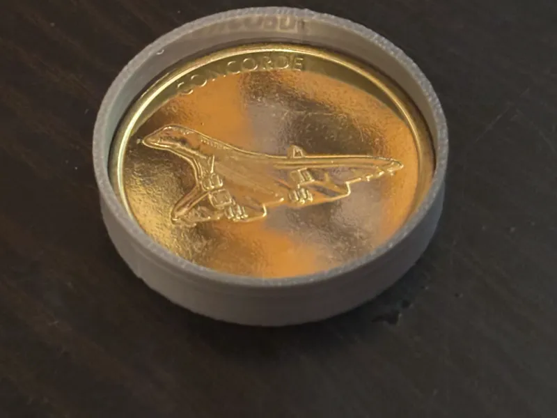4cm Medallion Display Case