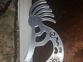 12" Kokopelli Wall Art