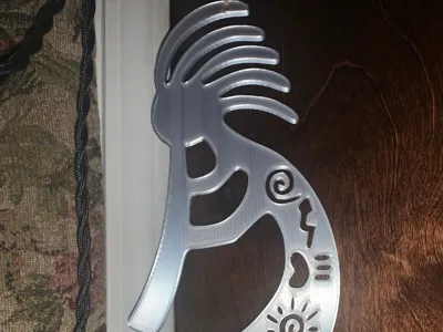12" Kokopelli Wall Art