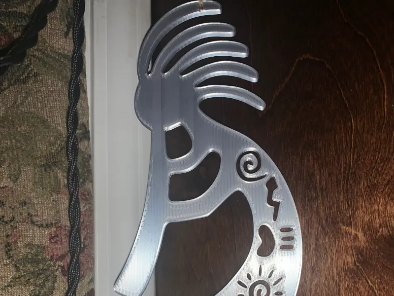 12" Kokopelli Wall Art