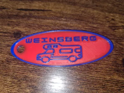 Motorhome Keyring Weinsberg