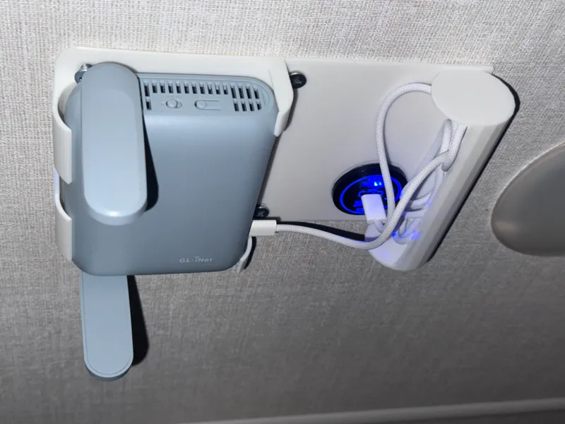 GL iNet Bracket replaces Winegard Gateway