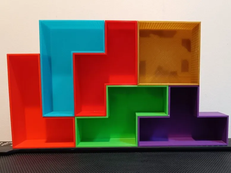 Tetris shelves
