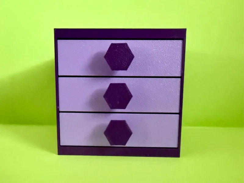 Puderschrank / Micro-drawer powder
