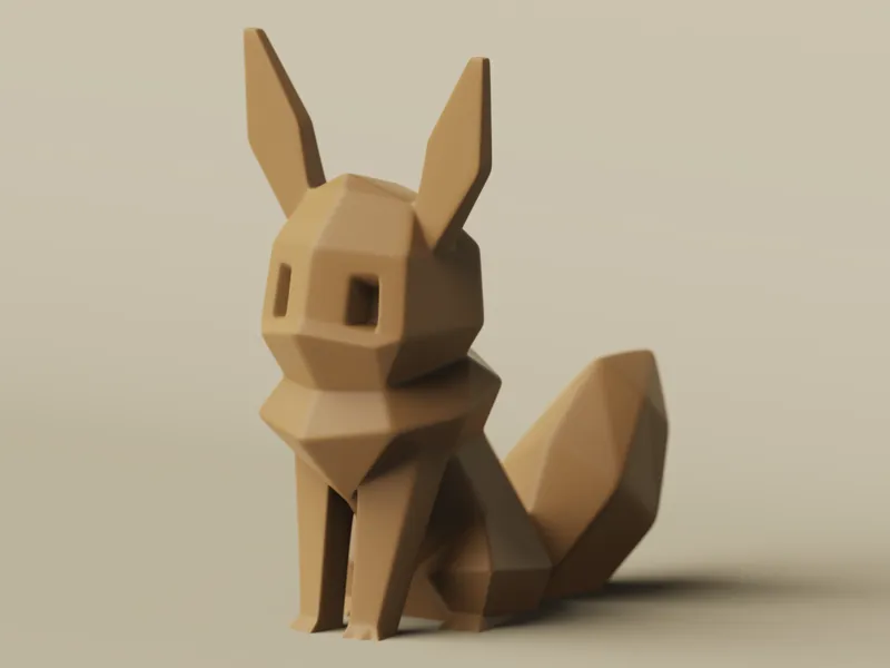 Low-poly Eevee - Remastered