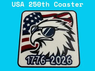 USA 250th Anniversary Coaster