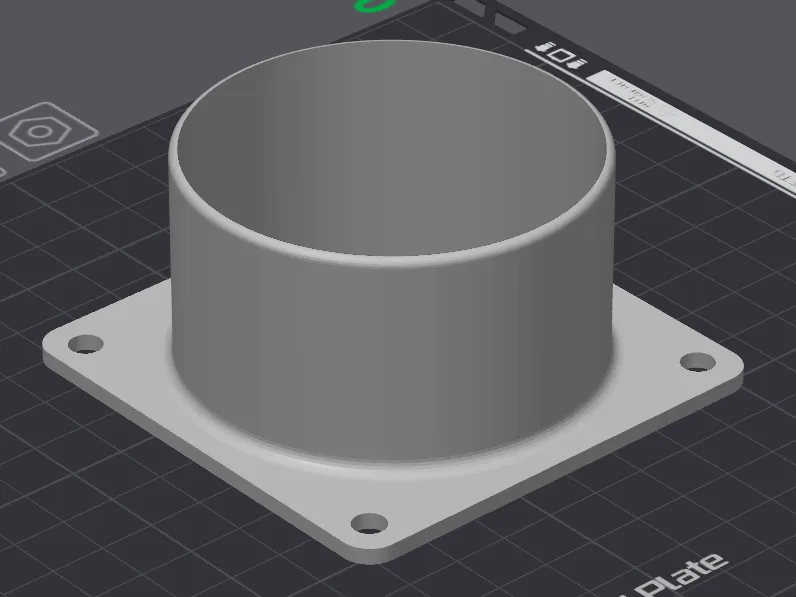 Fan/vent tube adapter