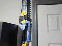 Chainsword Wall Mount Ultra Marine Symbol