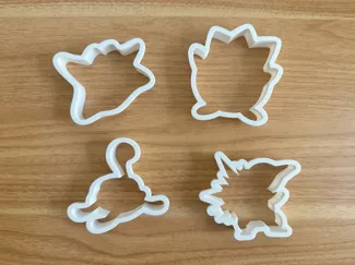 Pokemon Cookie Cutter Set #2