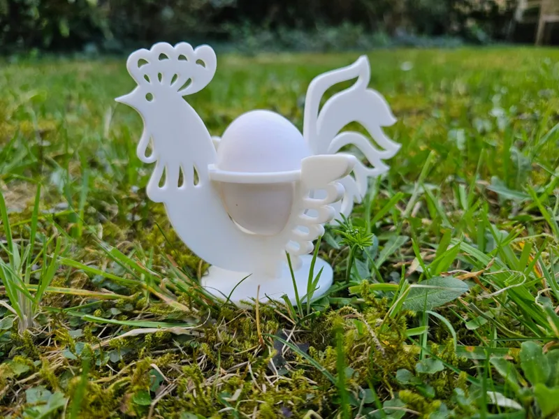 Eggcelent easter egg holder (rooster)