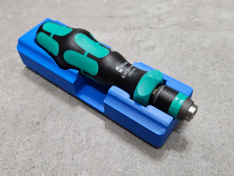 Gridfinity tool holder Wera 838 RA-R M 051493
