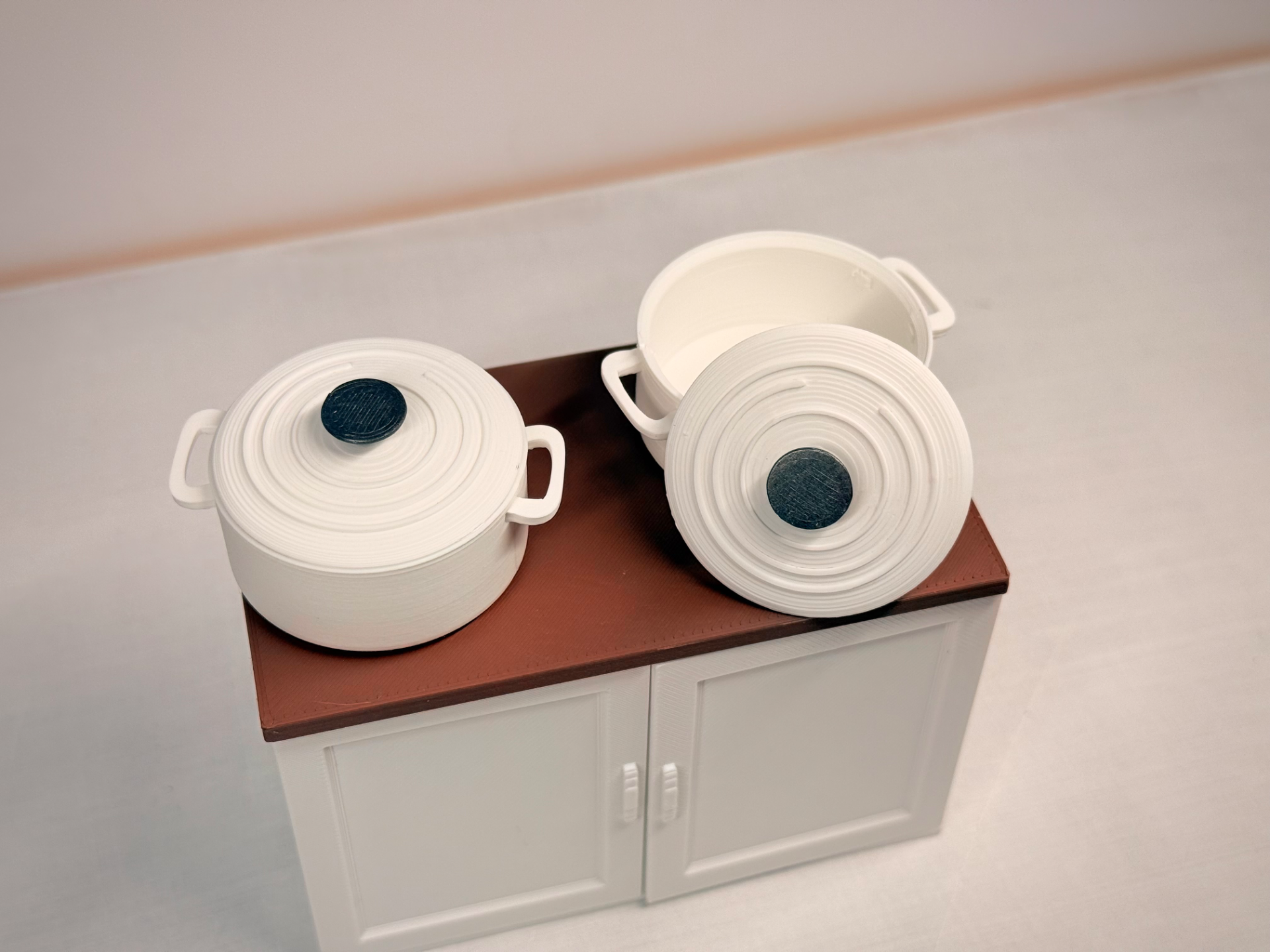 Mini Dutch Oven Cast Iron Pot For Doll house