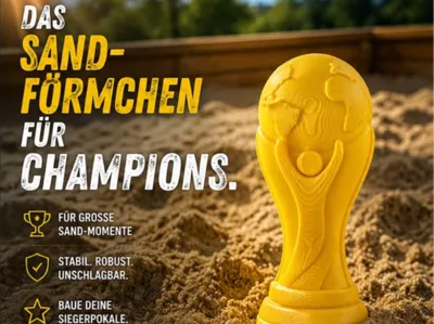 Sand Mold Trophy for Champions