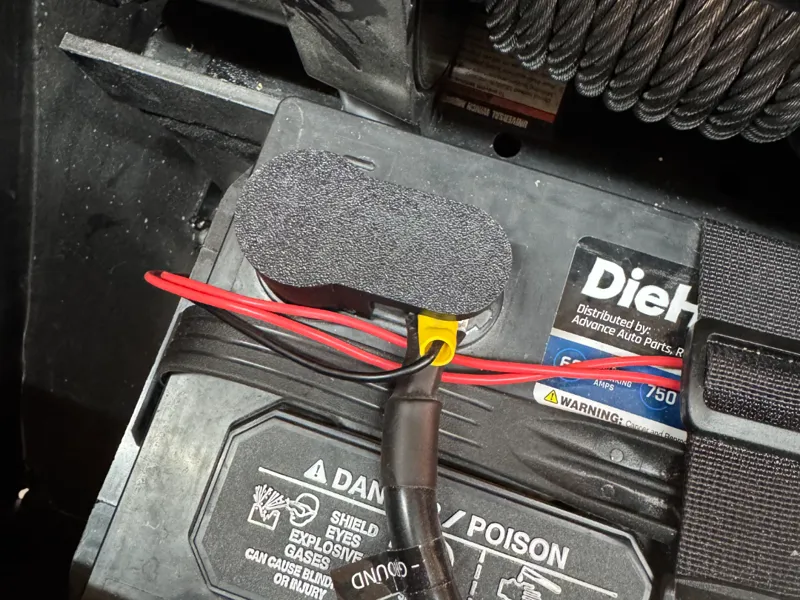 Diehard marine 27DC battery terminal covers
