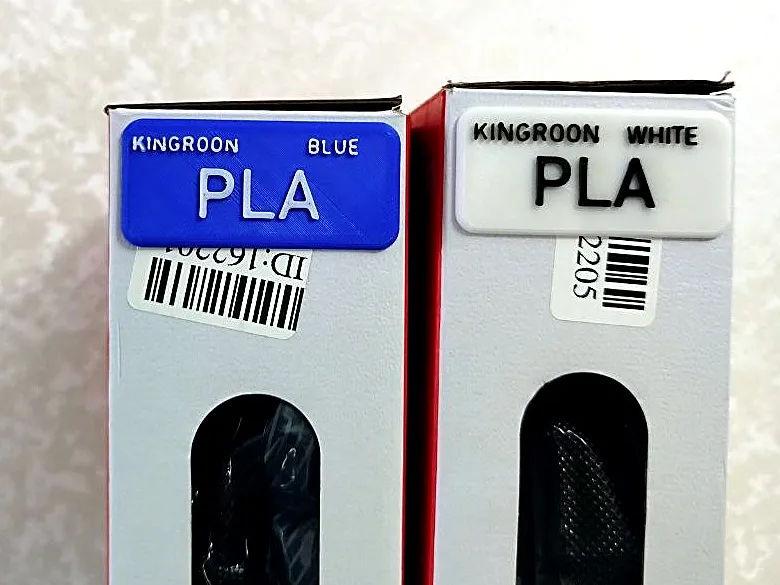 Filament Box Label – Editable + 27 Ready, No AMS - Free 3D Print Model ...