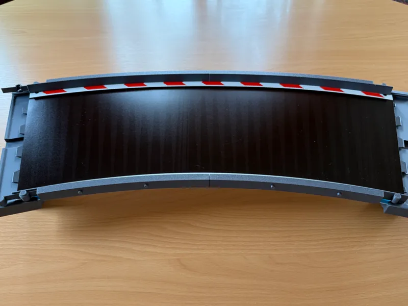30°-Geländer lang für Carrera Hybrid Brückensystem