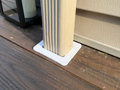 Downspout Deck Flange
