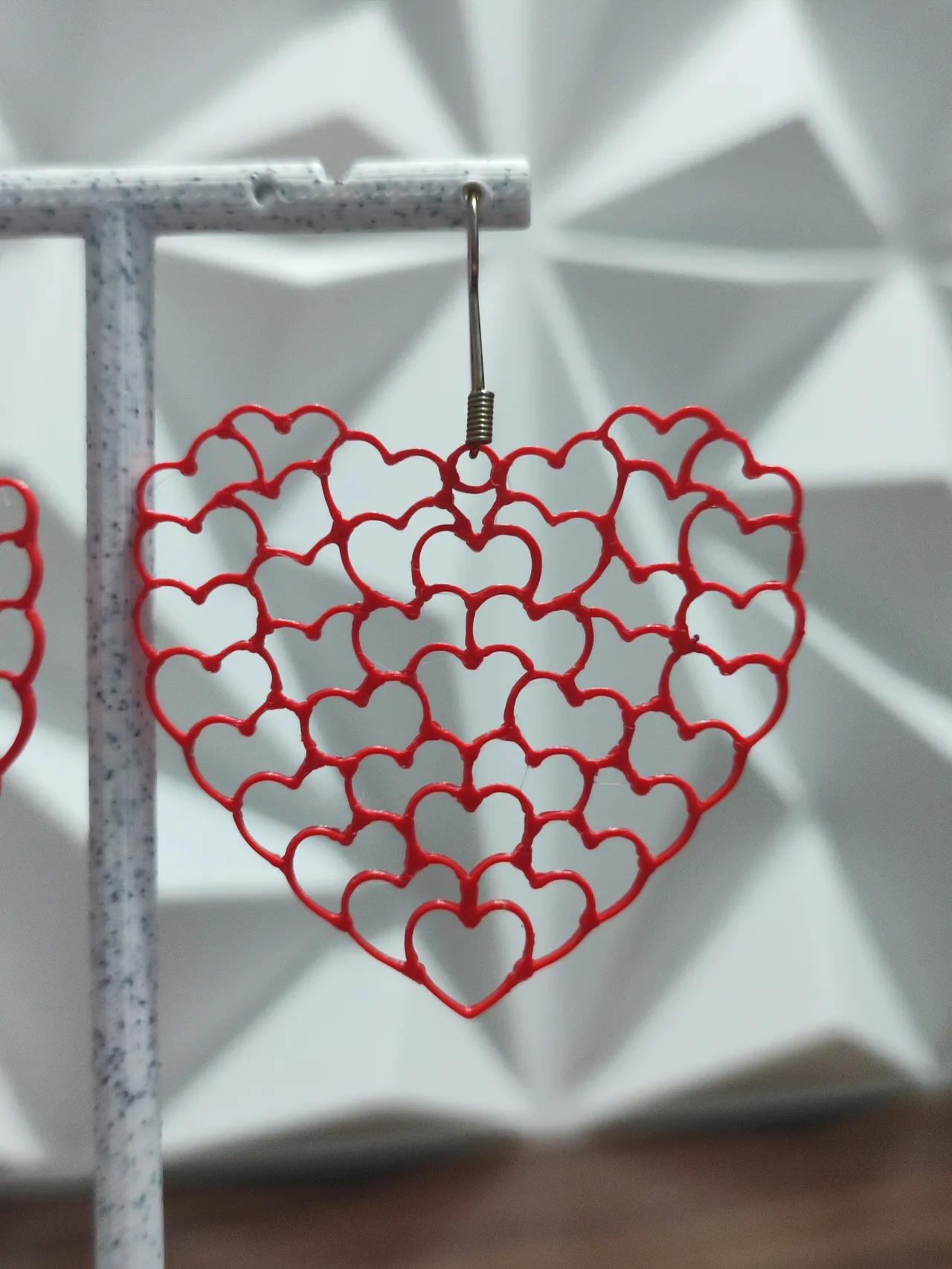 Aretes Corazón Infinito view 4