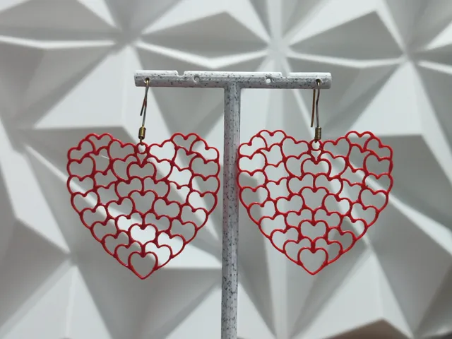 Aretes Corazón Infinito