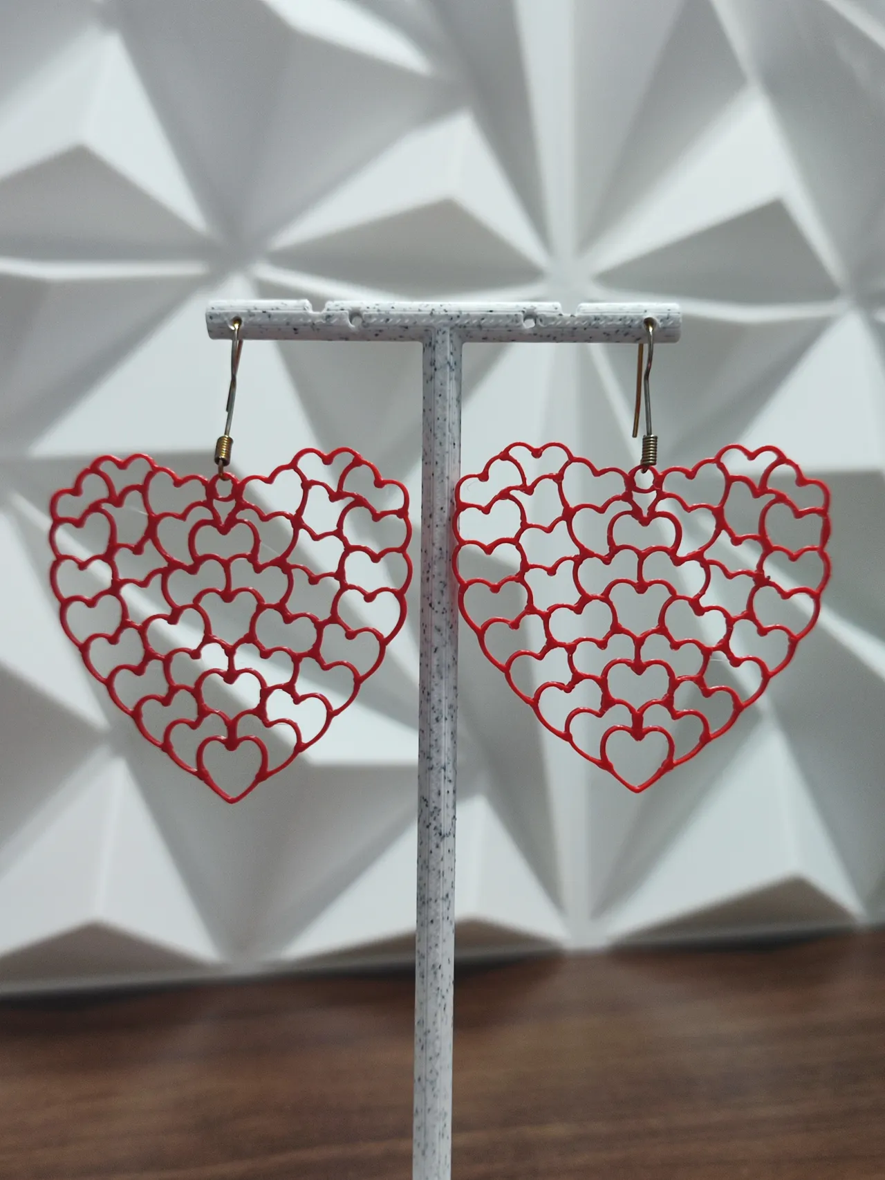 Aretes Corazón Infinito view 3