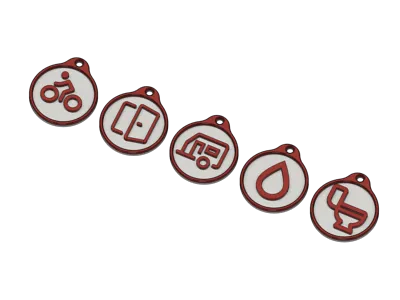 Caravan Keychain