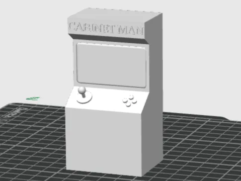 Cabinet Man Arcade Game (Lemon Demon)