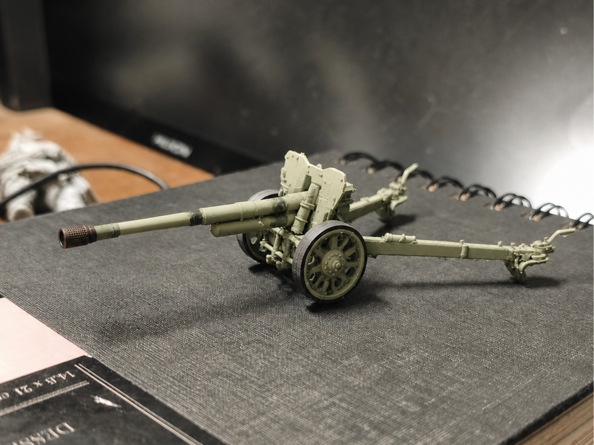 105mm Field Gun Bofors m/34– WW2 Artillery