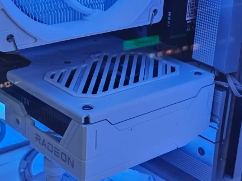 Sapphire Rx 9060 xt Pure Backplate Cover