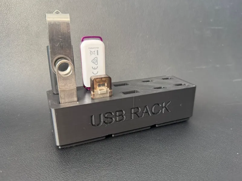 Gridfinity support USB-A and USB-C