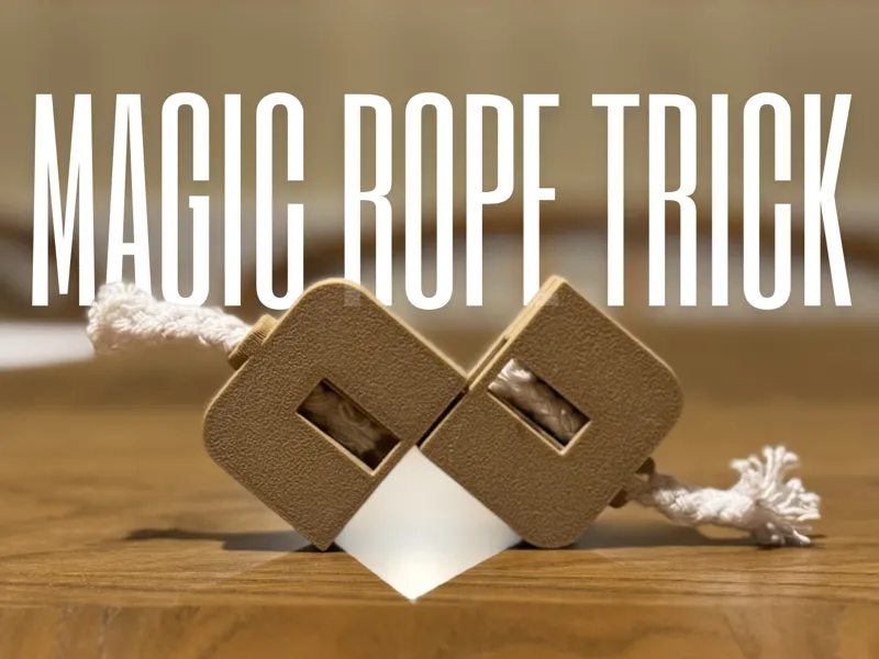 Cut and Restored String Trick