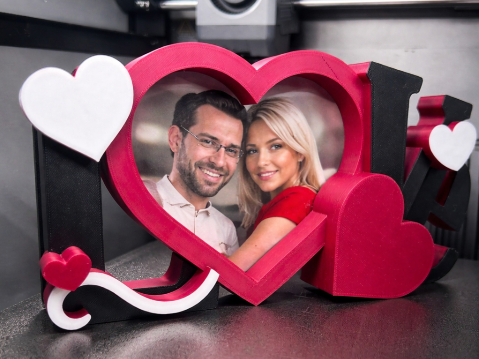 HEARTSTACK – Layered Magnetic Display Stand