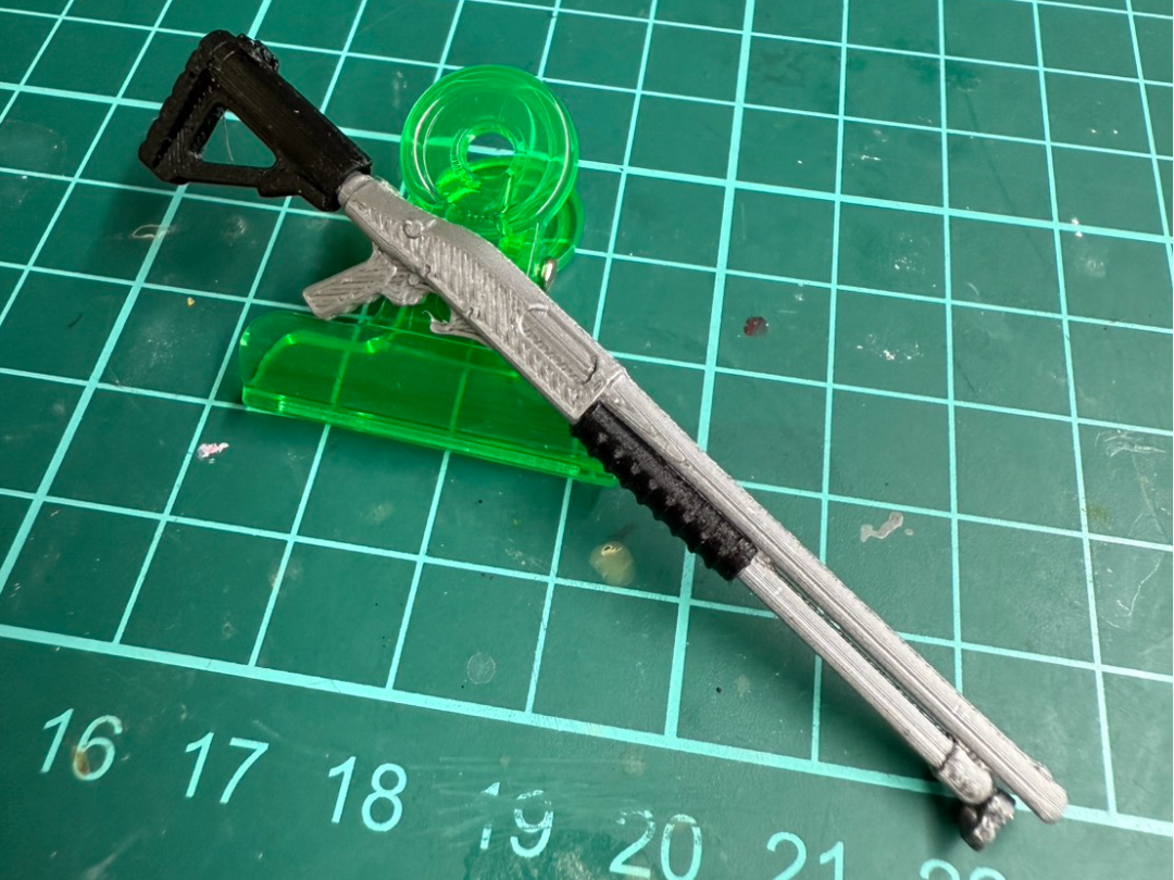 1/12 scale M870 shotgun