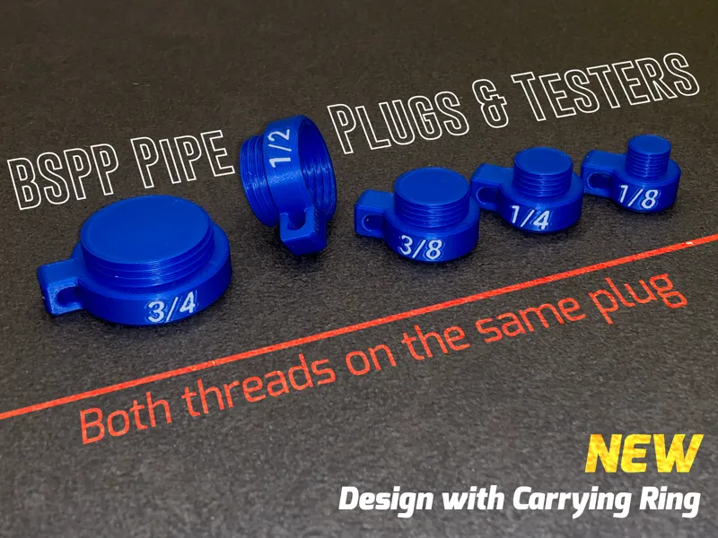 BSPP Pipe Plugs & Testers